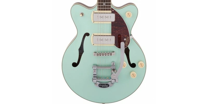 Brand new 🎉 Gretsch G2655T-P90 Streamliner Center Block Jr Double-Cut P90 With Bigsby Mint Metallic 👍 - Image 4