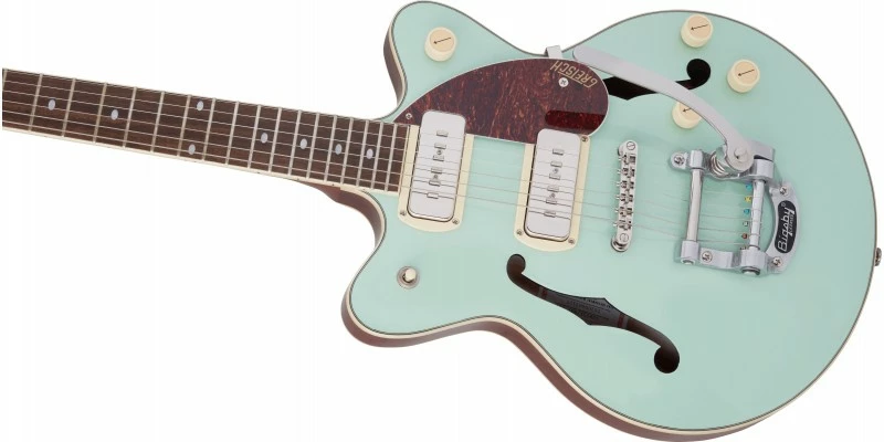 Brand new 🎉 Gretsch G2655T-P90 Streamliner Center Block Jr Double-Cut P90 With Bigsby Mint Metallic 👍 - Image 6