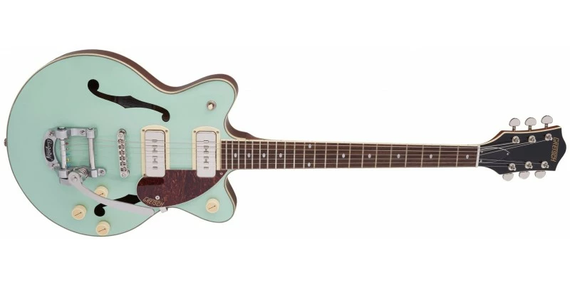 Brand new 🎉 Gretsch G2655T-P90 Streamliner Center Block Jr Double-Cut P90 With Bigsby Mint Metallic 👍 - Image 3