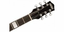 Best deal 🎉 Gretsch G5260 Electromatic Jet Baritone With V-Stoptail Bristol Fog 🔔 -Cheap Guitar Store gretsch g5260 electromatic jet baritone bristol fog headstock
