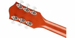 Discount 🔔 Gretsch G5420T Electromatic Classic Single Cut Orange Stain 🛒 -Cheap Guitar Store gretsch g5420t electromatic single cut orange stain headstock back