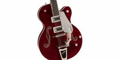 Promo 🤩 Gretsch G5420T Electromatic Classic Single Cut Walnut Stain ❤️ -Cheap Guitar Store gretsch g5420t electromatic single cut walnut stain body detail
