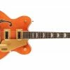 Flash Sale 😉 Gretsch G5422TG Electromatic Classic Double Cut Orange Stain 🌟 -Cheap Guitar Store gretsch g5422tg electromatic classic double cut orange stain front