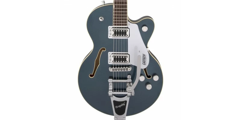 Best deal 👏 Gretsch G5655T Electromatic Center Block Jr. Single-Cut With Bigsby Jade Grey Metallic 🔔 - Image 2