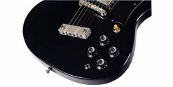 Outlet 🔥 Guild S-100 Polara Black Electric Guitar 🎁 -Cheap Guitar Store guild s 100 polara black guitar tail piece