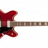 Best deal ✨ Guild Starfire V With Vibrato Semi Acoustic Guitar Cherry Red ⌛ -Cheap Guitar Store guild starfire v with bigsby semi acoustic guitar cherry red