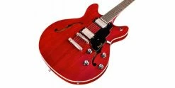 Cheap π Guild Starfire I DC Cherry Red π 12 Cheap π Guild Starfire I DC Cherry Red π -Cheap Guitar Store guild starfire i dc cherry red body angle