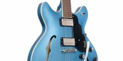 Top 10 π Guild Starfire I DC Pelham Blue π 13 Top 10 π Guild Starfire I DC Pelham Blue π -Cheap Guitar Store guild starfire i dc pelham blue body detail