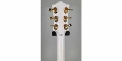 Flash Sale 🔔 Guild X-175B Manhattan Limited Edition Faded White With Gold Hardware ⌛ -Cheap Guitar Store guild x 175b limited edition faded white gold hardware headstock back