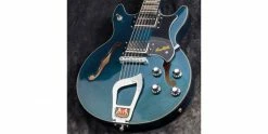 Cheap 😉 Hagstrom Alvar Limited Edition Kyanite Blue ✔️ -Cheap Guitar Store hagstrom alvar limited edition kyanite blue body 3