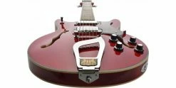 Coupon 💯 Hagstrom Alvar Wild Cherry Transparent 😍 -Cheap Guitar Store hagstrom alvar wild cherry transparent tailpiece