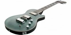 Best Sale 🌟 Hagstrom Ultra Max Fall Sky Satin ✨ -Cheap Guitar Store hagstrom ultra max fall sky satin body angle 2