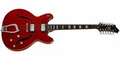 Best reviews of 😉 Hagstrom Viking Deluxe 12 String Semi Acoustic Guitar Wild Cherry Transparent 🔥 -Cheap Guitar Store hagstrom viking deluxe 12 string semi acoustic guitar wild cherry transparent angle