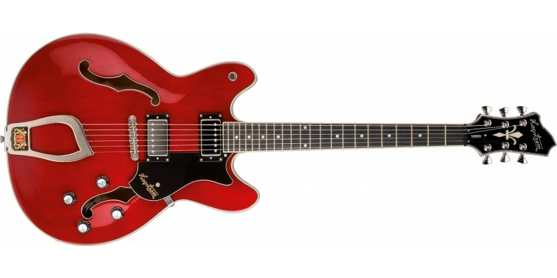 Brand new π Hagstrom Viking Wild Cherry Transparent Semi Acoustic Guitar π₯° 3 Brand new π Hagstrom Viking Wild Cherry Transparent Semi Acoustic Guitar π₯°