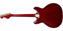 Cheapest 🥰 Hagstrom ’67 Viking II Wild Cherry Transparent 🤩 -Cheap Guitar Store hagstrom 67 viking ii wild cherry transparent back