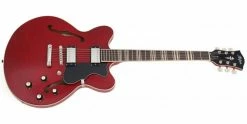 New 👍 Hofner Verythin Standard CT Transparent Red Semi Acoustic Guitar 🛒