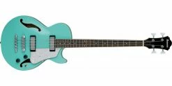 Best reviews of 🥰 Ibanez AGB260-SFG Artcore Vibrante Semi-Hollow Bass Sea Foam Green 😉