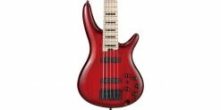 Wholesale 🧨 Ibanez ANB205-TWB Adam Nitti Signature Transparent Wine Red Burst 🎉 -Cheap Guitar Store ibanez anb205 twb adam nitti signature transparent wine red burst body