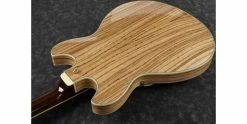 Brand new 😍 Ibanez AS93ZW-NT Artcore Expressionist Zebrawood Natural High Gloss 🧨 -Cheap Guitar Store ibanez as93zw nt artcore expressionist zebrawood natural high gloss body back angle