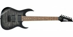 Best deal β€οΈ Ibanez GRG7221QA-TKS 7-String Transparent Black Sunburst π