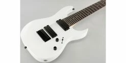 Top 10 ⌛ Ibanez RG8-WH 8-String White ⌛ -Cheap Guitar Store ibanez rg8 wh 8 string white body angle