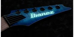 Brand new 👏 Ibanez RGD61AL-SSB Axion Stained Sapphire Blue Burst 🔔 -Cheap Guitar Store ibanez rgd61al ssb axion stained sapphire blue burst headstock