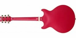 Discount 💯 Ibanez AMH90-CRF Artcore Expressionist Cherry Red Flat 💯 -Cheap Guitar Store ibanez amh90 cherry red flat back