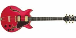 Discount 💯 Ibanez AMH90-CRF Artcore Expressionist Cherry Red Flat 💯