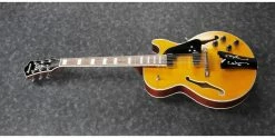 Promo π Ibanez GB10EM George Benson Antique Amber π 11 Promo π Ibanez GB10EM George Benson Antique Amber π -Cheap Guitar Store ibanez gb10em george benson antique amber front angle