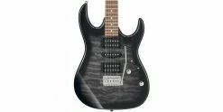 Coupon 🔥 Ibanez GRX70QA-TKS Transparent Black Burst 🌟 -Cheap Guitar Store ibanez grx70qa transparent black burst body