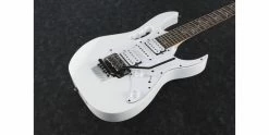 Flash Sale ✔️ Ibanez JEMJR-WH White Steve Vai Signature 👍 -Cheap Guitar Store ibanez jemjr wh white steve vai signature body angle