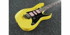 Coupon 🔔 Ibanez JEMJRSP JEM Junior Steve Vai Signature Yellow 🌟 -Cheap Guitar Store ibanez jemjrsp jem junior steve vai signature yellow body angle 1