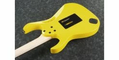 Coupon 🔔 Ibanez JEMJRSP JEM Junior Steve Vai Signature Yellow 🌟 -Cheap Guitar Store ibanez jemjrsp jem junior steve vai signature yellow body back angle 1