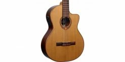 Wholesale 🤩 LAG OC118CE Occitania 118 Electro-Classical Guitar ✨ -Cheap Guitar Store lag oc118ce electro classical body