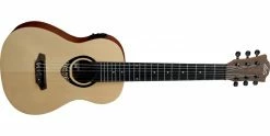 Discount 🎁 LAG TKT150E Slim Electro-Acoustic Mini Guitar ❤️