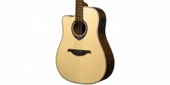 Best Pirce 🔥 LAG TLHV20DCE Tramontane HyVibe 20 Left Handed With Hard Case 🔔 -Cheap Guitar Store lag tlhv20dce tramontane hyvibe 20 left handed body