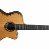 New 😀 LAG TNHV15ACE Tramontane Nylon HyVibe 15 ⌛ -Cheap Guitar Store lag tnhv15ace tramontane nylon hyvibe 15 front