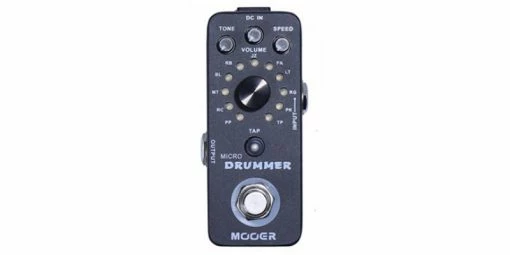 Brand new 👍 MOOER Micro Drummer MDM1 Pedal Drum Machine 🔥 -Cheap Guitar Store mooer micro drummer mdm1 pedal drum machine top