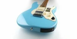 Cheap 🎁 Mooer GTRS S801 Intelligent Guitar Sonic Blue ✔️ -Cheap Guitar Store mooer gtrs s801 intelligent guitar sonic blue body angle