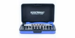 Deals 🌟 MusicNomad Premium Guitar Tech Screwdriver And 🔧 Wrench Set MN229 🤩 -Cheap Guitar Store musicnomad mn229 open case2