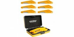 Deals π MusicNomad 6 Piece Acoustic Guitar Diamond π§₯ Coated Nut File Set With Case MN670 π