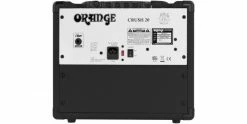 Outlet 🧨 Orange Amps Orange Crush 20 Guitar Amp Combo Black 🌟 -Cheap Guitar Store orange crush 20 black back