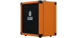 Best deal 🎁 Orange Amps Orange Crush Bass 25 Amp Combo ✔️ -Cheap Guitar Store orange crush bass 25 amp combo side angle