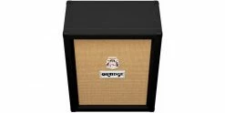 Flash Sale 🎁 Orange Amps Orange PPC212V Vertical Speaker Cabinet Black 🔔 -Cheap Guitar Store orange ppc212v vertical speaker cabinet black top angle