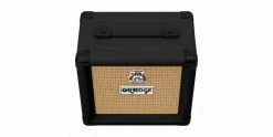 Discount ⌛ Orange Amps Orange PPC108 Black Speaker Cab 👍 -Cheap Guitar Store orange ppc108 black speaker cab top angle