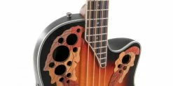 Buy 😍 Ovation CEB44-1N Celebrity Elite Plus Bass New England Burst 🤩 -Cheap Guitar Store ovation ceb44 1n celebrity elite plus bass new england burst soundholes