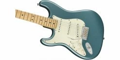 Best Pirce 👏 Fender Player Stratocaster Left-Handed Tidepool Maple 🧨 -Cheap Guitar Store player stratocaster left handed tidepool body angle