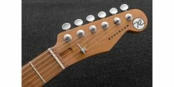 Budget 👍 Reverend Greg Koch Signature Gristlemaster Blucifer, Roasted Maple ✔️ -Cheap Guitar Store reverend greg koch signature gristlemaster headstock