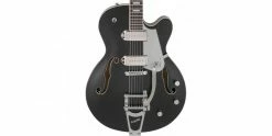 Best Sale 💯 Reverend Pete Anderson PA-1 Satin Black 😍 -Cheap Guitar Store reverend pete anderson pa 1 satin black body