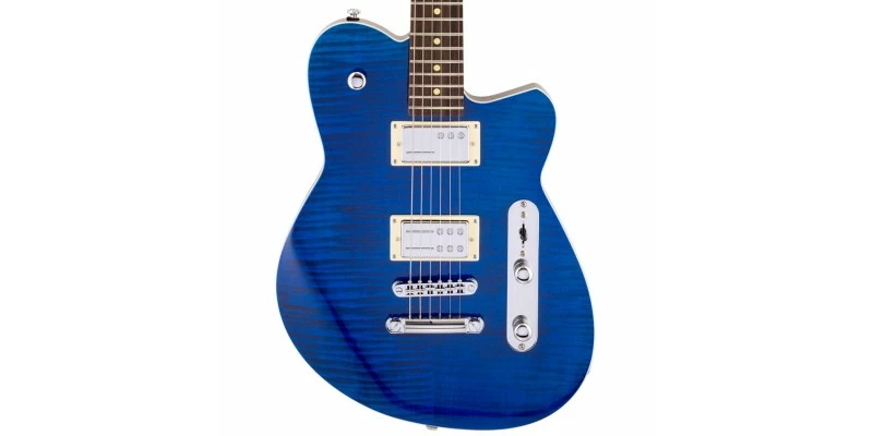 Flash Sale ๐ Reverend Charger RA Transparent Blue Flame Maple ๐ 4 Flash Sale ๐ Reverend Charger RA Transparent Blue Flame Maple ๐ - Image 2